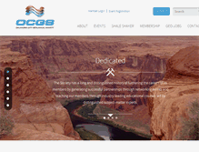 Tablet Screenshot of ocgs.org