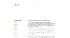 Desktop Screenshot of ocgs.info